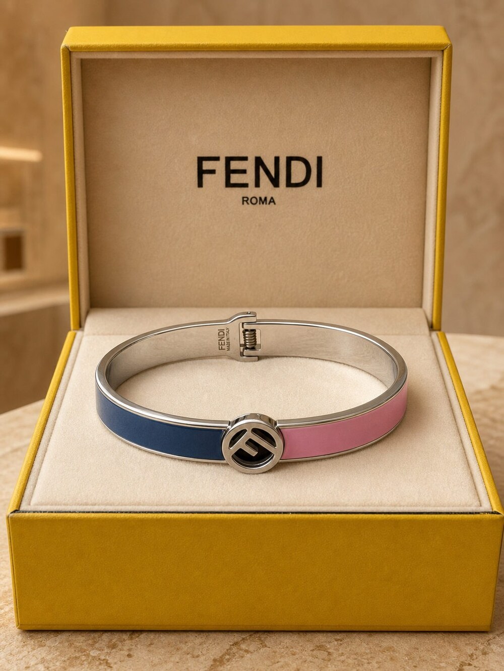 Fendi Modern Designer Bracelet Style 3 | New with Box - Picture 6 of 9